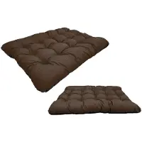 AIO Factory Cama para perro PRESTIGE, cojín de 140x100 cm, color marrón, impermeable