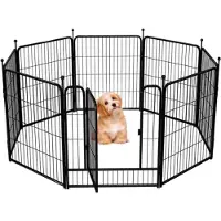Trekker , área de juego para cachorros Strong M, con 8 paneles, 80x77 cm
