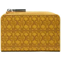 Coccinelle Cartera 'METALLIC COATED' amarillo