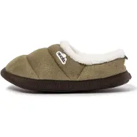 Nuvola Nuvola. Zapatillas de casa 'Classic Velvet' verde oscuro