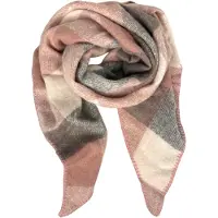 Kumixi Chal 'Karo' gris oscuro / rosé / offwhite