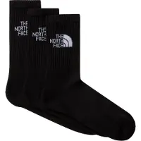 The North Face - Everyday Standard Crew Sock - 3-Pack - Calcetines multifuncionales size 44-46, negro