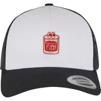 Mister tee Gorra naranja / negro / plata / blanco natural