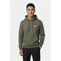 Calvin Klein Classic Long Sleeve 350gsm Terry Woven Label Dusty Olive Talla: L | Sudaderas con Capucha Outlet | Hombre | Verde