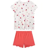 Sanetta Pijama petróleo / rosa / frambuesa / blanco