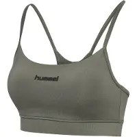 Hummel Sujetador deportivo 'PRIMA' piedra / negro