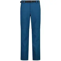 CMP - Zip Off Stretch Pant - Pantalones desmontables size 60, azul