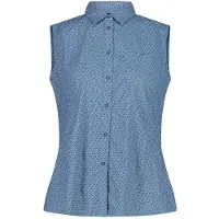 CMP - Women's Sleeveless Shirt - Blusa size 46, azul