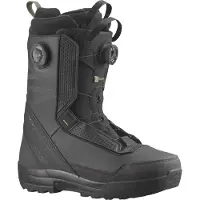 Salomon Snowboard - Botas de snowboard hombre - Malamute Dual BOA Black de Lana - Talla 42 - Negro