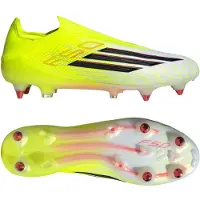 Adidas adidasBota de fútbol sin cordones F50 ELITE césped natural húmedo 46 Team Solar Yellow 2 / Core Black / Lucid Red Unisex