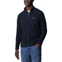 Columbia - Klamath Range II Half Zip - Jerséis de forro polar size L - Regular, negro