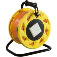Logilink Cable de red CAT 7A de 1200 MHz, enrollado en carrete, con conectores RJ45 CAT 6A, de 90 metros, color naranja