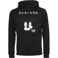 Mister tee Sudadera 'Mickey Japanese' negro / blanco
