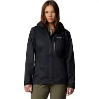 Columbia Chaqueta de montaña 'Pouring Adventure' negro