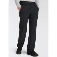 CMP - Zip Off Stretch Pant - Pantalones desmontables size 56, negro