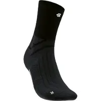 Bauerfeind - Women's Run Performance Mid Cut Socks - Calcetines de running size 39-42, negro