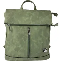 Kumixi Mochila '2in1 Rucksacktasche' verde oscuro