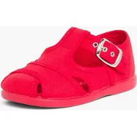 Pisamonas Zapatos primeros pasos rojo