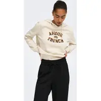 ONLY Sudadera 'ONLMaia' crema / marrón / negro