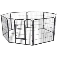 Trekker , área de juego para cachorros Strong S, con 8 paneles, 60x77 cm