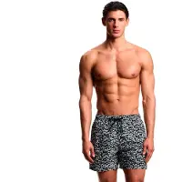 Emporio Armani para hombre. EM000583_AF20440 Bañador Allover marino (M), Beachwear, Poliéster, outlet 2026.
