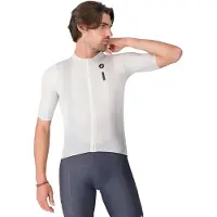 Castelli - Drittone Logo Jersey - Maillot de ciclismo size XXL, blanco