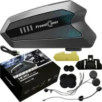 FreedConn Sistema de intercomunicación para motocicletas HERO V2 (versión para la Unión Europea)
