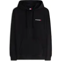 Tommy Hilfiger Sudadera 'ENTRY DNA' rojo / negro / blanco