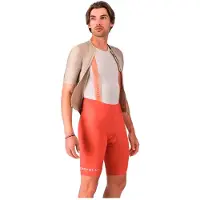 Castelli - Espresso 2 Bibshort - Pantalones de ciclismo size M, fucsia