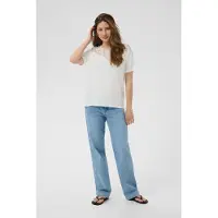 Cream Blusa 'Connie' blanco