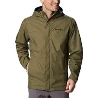 Columbia Chaqueta de montaña 'Watertight II' verde / negro