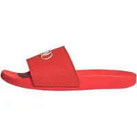 Adidas Zapatos para playa y agua 'Audi F1 Team Adilette' rojo / offwhite