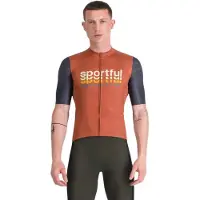 Sportful - Supergiara 2 Logo Jersey - Maillot de ciclismo size XL, rojo
