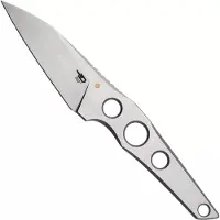 Bestech VK-Core BFK05A Stonewashed 14C28N, cuchillo fijo, diseño de Vulpex Knives