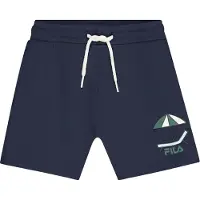 FILA Crespina Regular Graphic Sweat Shorts Black Iris Talla: 86/92 | Pantalones Outlet | Unisex | Negro