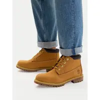 Timberland para hombre. TB1230612311 Botines Mid Lace Up marrón (46), Plano, Cordones, Casual, Outdoor, outlet 2026.