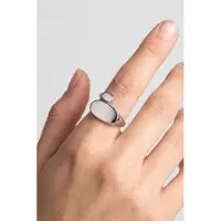 Purelei Island Ring Silver / 56-60 Talla: S-M | Anillos Outlet | Mujer | Gris