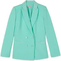 Oltre Blazer verde pastel