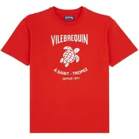 Vilebrequin Camiseta rojo