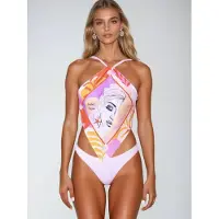 Flavia Valentini Bikini 'Distant Horizons' rosa
