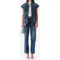 Iro Paris Odilae Jacket Authentic Blue Denim Talla: 34 | Chaquetas Outlet | Mujer | Azul