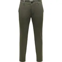 Only & Sons Pantalón chino 'ONSMark' gris oscuro