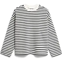 Armedangels - Women's Frankaa Stripe - Jerséis size S, gris
