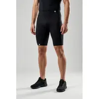 Bauerfeind Sports - Sports Compression Tights Short - Pantalones cortos de running size XXL, negro