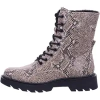 Tamaris Botas con cordones 'Schnürstiefelette Damen 1-25918-43-483 483 Textil in beige' beige