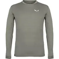 Salewa - Puez Melange Dry L/S Tee - Camiseta funcional size L, gris