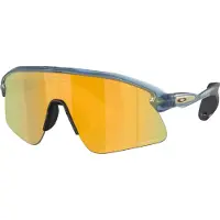 Oakley - Gafas de sol - Stunt Devil Matte Trans Abyss/Prizm 24K - Gris