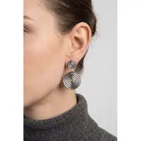 Purelei Artistic Ohrringe Silver Talla: OS | Pendientes Outlet | Mujer | Gris