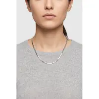 Purelei Flare Kette Silver Talla: OS | Collares Outlet | Mujer | Gris