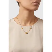 Purelei Velvet Rose Kette Gold Talla: OS | Collares Outlet | Mujer | Rosa